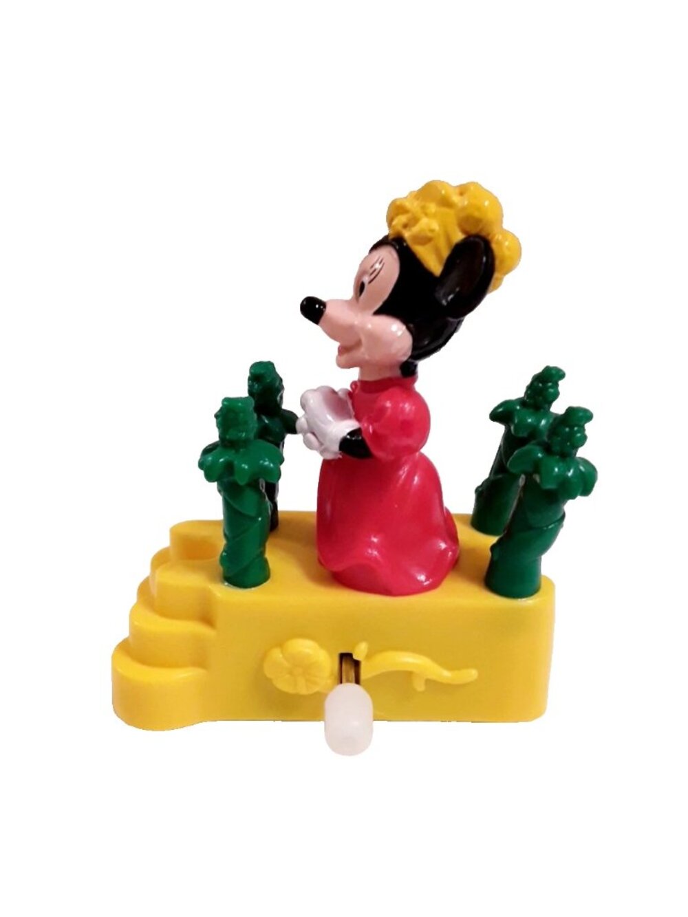 Vintage WIND-UP Minnie Mouse Burger King Kids Club Toy - Disney World 90's